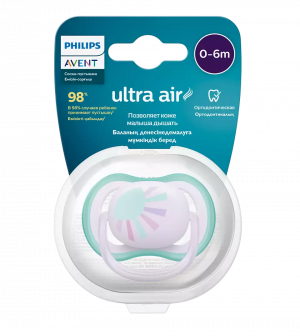 Пустышка ultra air, солнышко, 0-6 мес., 1 шт. Пустышка ultra air, солнышко, 0-6 мес., 1 шт.