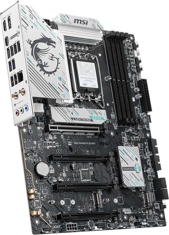 Материнская плата MSI B860 GAMING PLUS WIFI — для бизнеса и офиса Материнская плата MSI B860 GAMING PLUS WIFI — для бизнеса и офиса