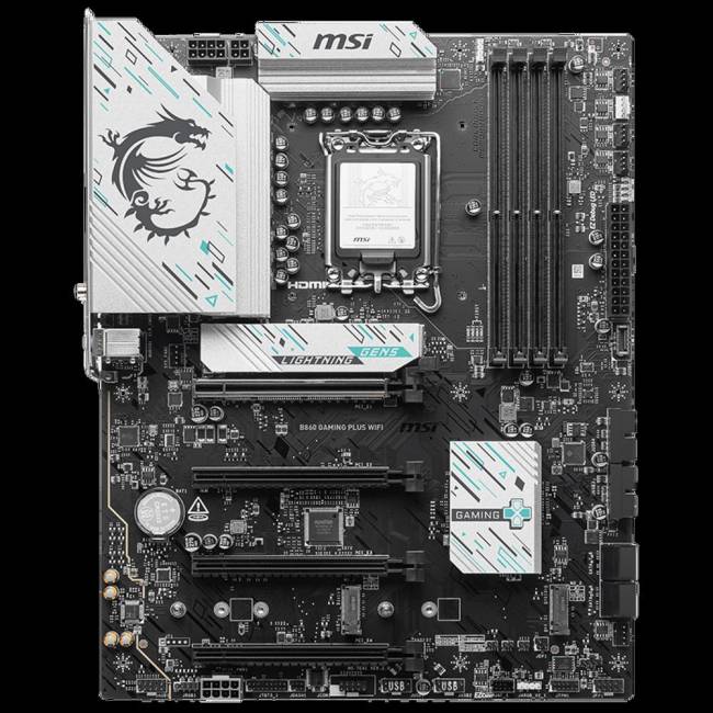 Материнская плата MSI B860 GAMING PLUS WIFI — для бизнеса и офиса Материнская плата MSI B860 GAMING PLUS WIFI — для бизнеса и офиса