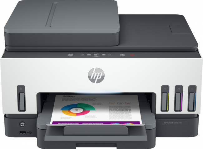 Струйное МФУ HP Smart Tank 790 All-in-One Printer — для бизнеса и офиса Струйное МФУ HP Smart Tank 790 All-in-One Printer — для бизнеса и офиса