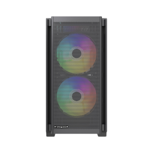 Корпус без блока питания HSPD M336-TGBK-ARGB