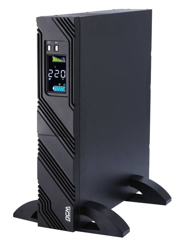ИБП SPR-3000 LCD линейно-интерактивный, 3000 ВA, 2400 Вт, LCD, Rack/Tower, 8 розеток IEC320 C13 и 1 розетка C19 с резервным питанием, USB, RS-232, слот под SNMP карту, защита RJ45, ШхГхВ 428 x 431 x 84 мм 31.5 кг PowerCom Smart King Pro+ SPR-3000 LCD — для бизнеса и офиса ИБП SPR-3000 LCD линейно-интерактивный, 3000 ВA, 2400 Вт, LCD, Rack/Tower, 8 розеток IEC320 C13 и 1 розетка C19 с резервным питанием, USB, RS-232, слот под SNMP карту, защита RJ45, ШхГхВ 428 x 431 x 84 мм 31.5 кг PowerCom Smart King Pro+ SPR-3000 LCD — для бизнеса и офиса