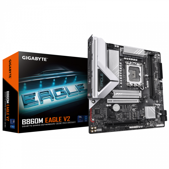 Материнская плата GIGABYTE B860M EAGLE V2 — для бизнеса и офиса