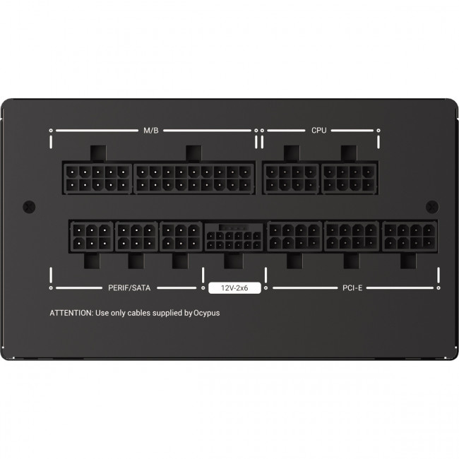 Блок питания ПК Ocypus Iota-P850-G1FFBK024X-EU — для бизнеса и офиса