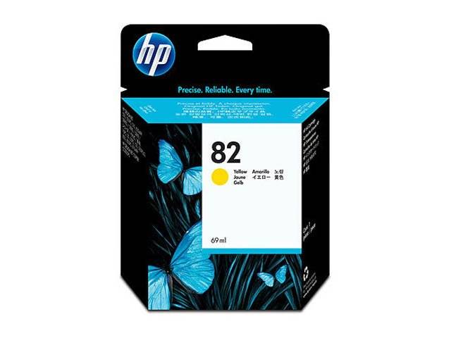 Картридж 82 для HP DJ 500/800, 69мл (O) C4913A, Y — для бизнеса и офиса