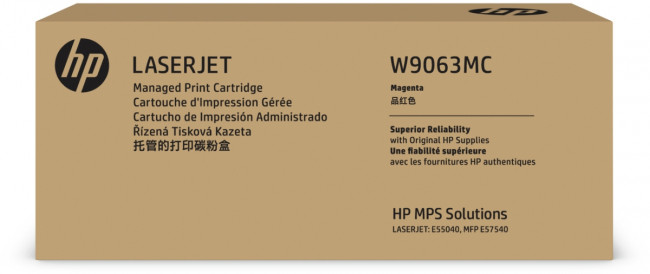 Тонер-картридж HP 508MC Magenta Original Laserjet Managed Toner Cartridge (W9063MC) — для бизнеса и офиса