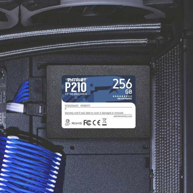 Накопитель SSD Patriot P210S256G25 — для бизнеса и офиса Накопитель SSD Patriot P210S256G25 — для бизнеса и офиса