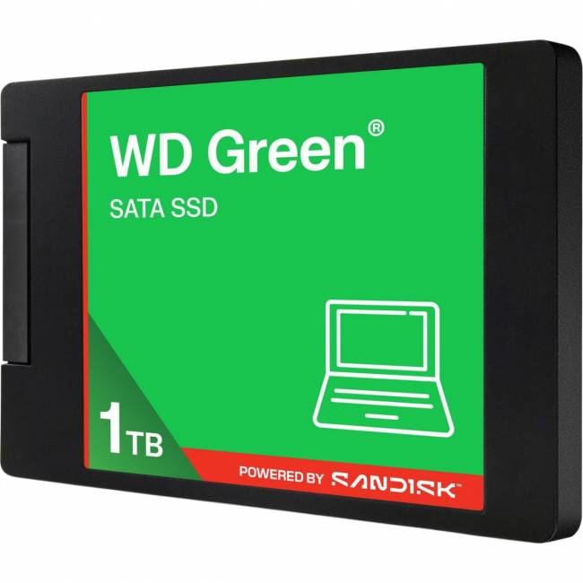 Твердотельный накопитель WD WDS100T5G0A — для бизнеса и офиса Твердотельный накопитель WD WDS100T5G0A — для бизнеса и офиса