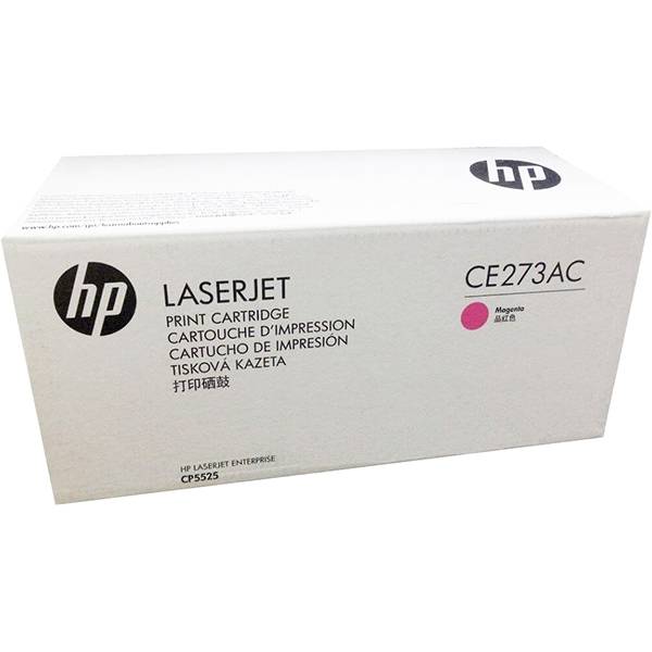 Тонер-картридж HP 650A Magenta LaserJet Contract Toner Cartridge (CE273AC) — для бизнеса и офиса Тонер-картридж HP 650A Magenta LaserJet Contract Toner Cartridge (CE273AC) — для бизнеса и офиса