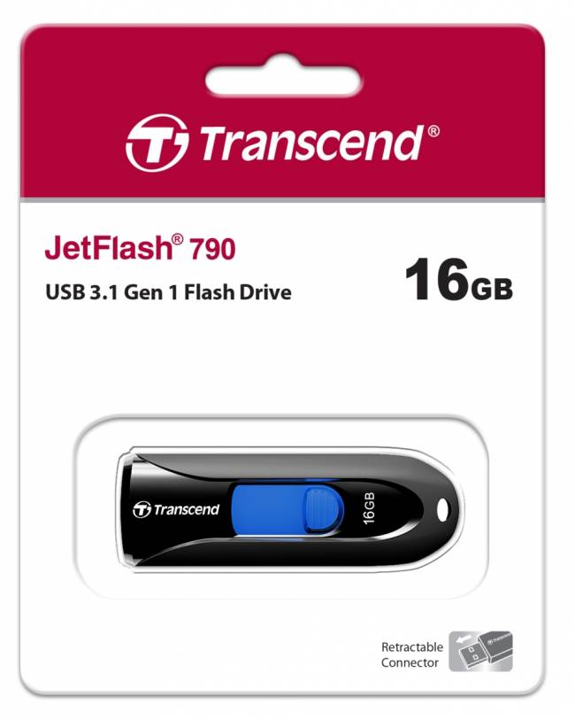 Флеш-накопитель Transcend JetFlash 790 — для бизнеса и офиса