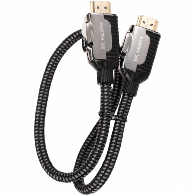 Кабель HDMI 19M/M,ver. 2.1, 8K@60 Hz 0.5m VCOM <CG864-0.5M> VCOM CG864-0.5M — для бизнеса и офиса