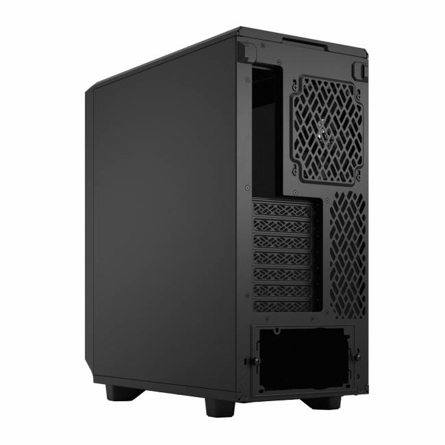 Корпус ПК без блока питания Fractal Design Case Meshify 2 Compact Black, Dark Tempered Glass — для бизнеса и офиса Корпус ПК без блока питания Fractal Design Case Meshify 2 Compact Black, Dark Tempered Glass — для бизнеса и офиса