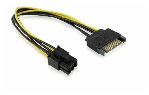 Кабель SATA питания 0.15 m GCR GC- ST218 SATA 15pin / ATX 6pin, медь, пакет Greenconnect GC-ST218 — для бизнеса и офиса Кабель SATA питания 0.15 m GCR GC- ST218 SATA 15pin / ATX 6pin, медь, пакет Greenconnect GC-ST218 — для бизнеса и офиса