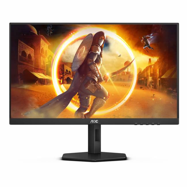 Монитор AOC Q27G4X 27'', 2560x1440, IPS, 180Hz, 80M:1, 450cd, 0.5ms, 2*HDMI, DP, Speakers, FreeSync, Flicker Free, G-Sync, H. Adj, pivot, VESA, 3Y, Black Монитор AOC Q27G4X — для бизнеса и офиса