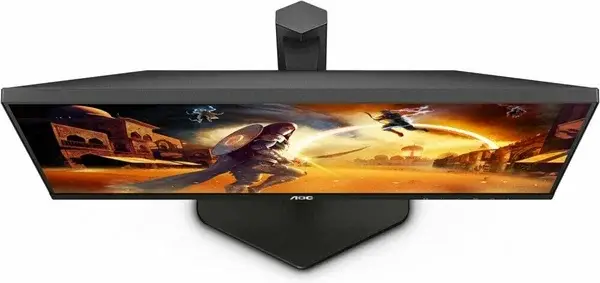 Монитор AOC Q27G4X 27'', 2560x1440, IPS, 180Hz, 80M:1, 450cd, 0.5ms, 2*HDMI, DP, Speakers, FreeSync, Flicker Free, G-Sync, H. Adj, pivot, VESA, 3Y, Black Монитор AOC Q27G4X — для бизнеса и офиса