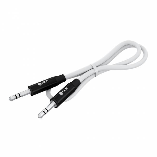 GCR Кабель 5.0m аудио jack 3.5mm/jack 3.5mm белый, AL case черный, M/M, GCR-54753 Greenconnect GCR-54753 — для бизнеса и офиса GCR Кабель 5.0m аудио jack 3.5mm/jack 3.5mm белый, AL case черный, M/M, GCR-54753 Greenconnect GCR-54753 — для бизнеса и офиса
