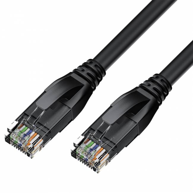 GCR Патч-корд прямой 15.0m UTP кат.5e, черный, нижний/нижний угол, литой, ethernet high speed, RJ45, T568B Greenconnect GCR-53969 — для бизнеса и офиса GCR Патч-корд прямой 15.0m UTP кат.5e, черный, нижний/нижний угол, литой, ethernet high speed, RJ45, T568B Greenconnect GCR-53969 — для бизнеса и офиса