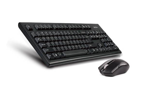 Клавиатура + мышь A4Tech 3000NS клав:черный мышь:черный USB беспроводная Multimedia A4Tech 3000NS — для бизнеса и офиса Клавиатура + мышь A4Tech 3000NS клав:черный мышь:черный USB беспроводная Multimedia A4Tech 3000NS — для бизнеса и офиса