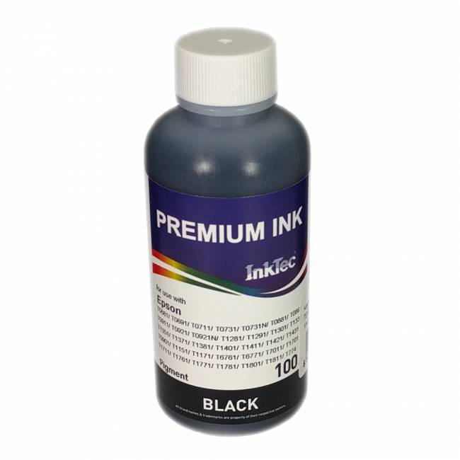 Чернила InkTec (E0013) для Epson Stylus SX425/T26/M3170/TX419, Пигм., Bk, 0,1 л. (ориг.фасовка) — для бизнеса и офиса Чернила InkTec (E0013) для Epson Stylus SX425/T26/M3170/TX419, Пигм., Bk, 0,1 л. (ориг.фасовка) — для бизнеса и офиса