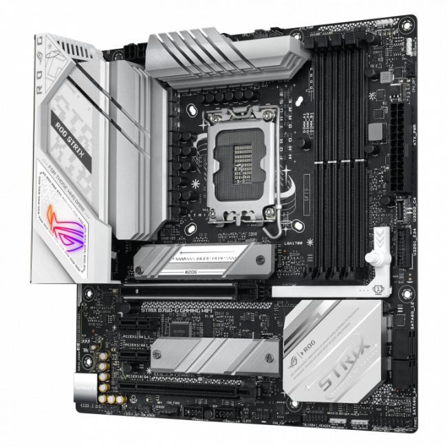 Материнская плата ASUS ROG STRIX B760-G GAMING WIFI — для бизнеса и офиса Материнская плата ASUS ROG STRIX B760-G GAMING WIFI — для бизнеса и офиса