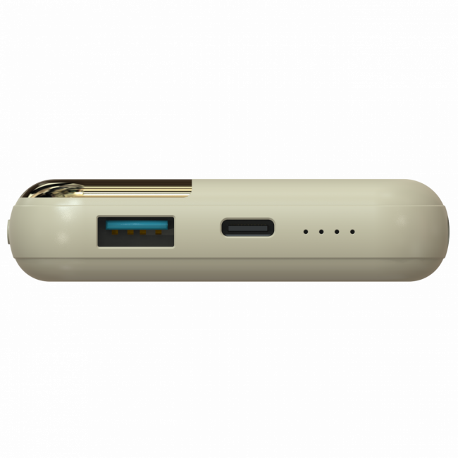 Портативный аккумулятор TOLT Lit KC16, 10000mAh, 22,5W, fast charging and PD, beige, CCC TÖLT KC16 — для бизнеса и офиса Портативный аккумулятор TOLT Lit KC16, 10000mAh, 22,5W, fast charging and PD, beige, CCC TÖLT KC16 — для бизнеса и офиса