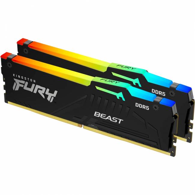 Память оперативная Kingston Fury Beast KF560C40BBAK2-16 — для бизнеса и офиса Память оперативная Kingston Fury Beast KF560C40BBAK2-16 — для бизнеса и офиса