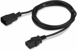 Кабель-удлинитель KingPrice KP-PC-C13-C14-3M Кабель-удлинитель KingPrice KP-PC-C13-C14-3M