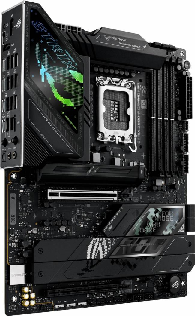 Материнская плата ASUS ROG STRIX Z890-F GAMING WIFI — для бизнеса и офиса Материнская плата ASUS ROG STRIX Z890-F GAMING WIFI — для бизнеса и офиса