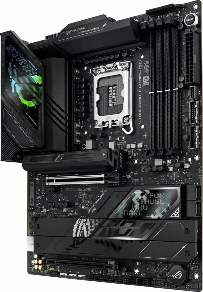 Материнская плата ASUS ROG STRIX Z890-F GAMING WIFI — для бизнеса и офиса Материнская плата ASUS ROG STRIX Z890-F GAMING WIFI — для бизнеса и офиса