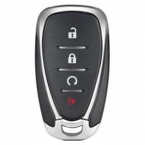 Корпус смарт ключа CHEVROLET 3+1 кнопки + вставка HU100