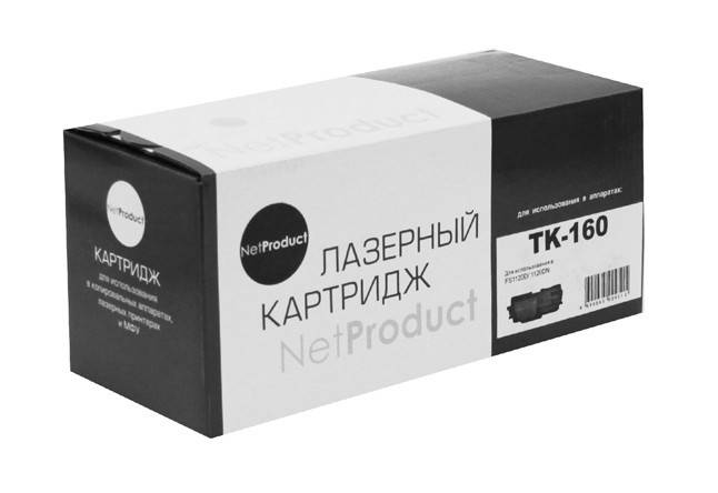 Картридж Kyocera FS-1120D (NetProduct) NEW TK-160, 2,5К (Повреждённая упаковка) — для бизнеса и офиса Картридж Kyocera FS-1120D (NetProduct) NEW TK-160, 2,5К (Повреждённая упаковка) — для бизнеса и офиса
