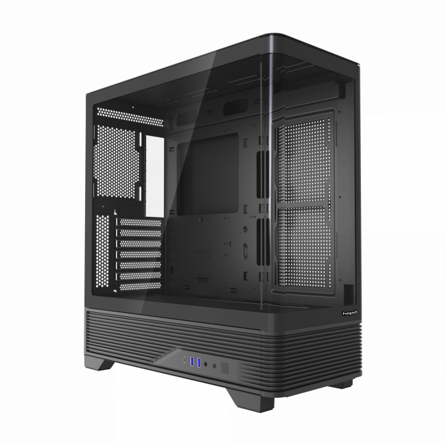 Корпус без блока питания HSPD F560-TGBK — для бизнеса и офиса