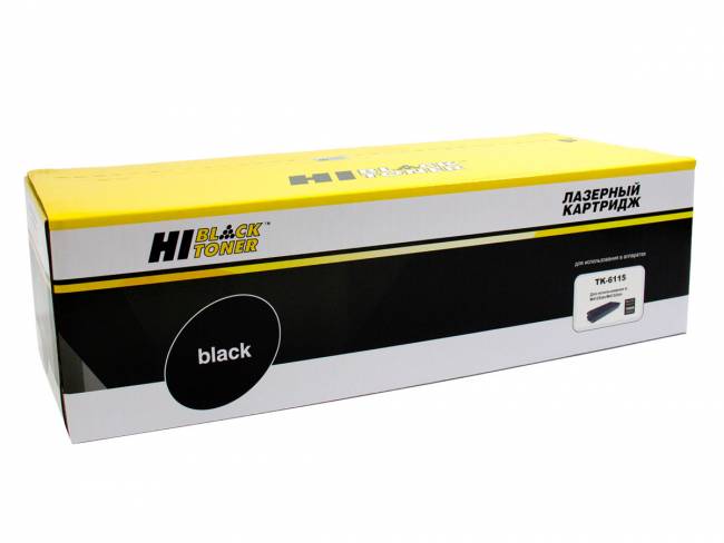 Тонер-картридж Hi-Black (HB-TK-6115) для Kyocera Ecosys M4125idn/M4132idn, 15K — для бизнеса и офиса Тонер-картридж Hi-Black (HB-TK-6115) для Kyocera Ecosys M4125idn/M4132idn, 15K — для бизнеса и офиса