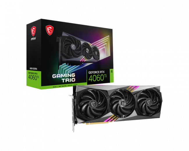 Видеокарта MSI GeForce RTX 4060 Ti — для бизнеса и офиса Видеокарта MSI GeForce RTX 4060 Ti — для бизнеса и офиса