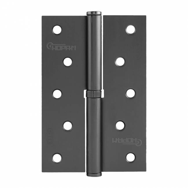 Петля левая/правая 750-5' STD (120*80*2,5) без колп. графит левая — для бизнеса и офиса Петля левая/правая 750-5' STD (120*80*2,5) без колп. графит левая — для бизнеса и офиса