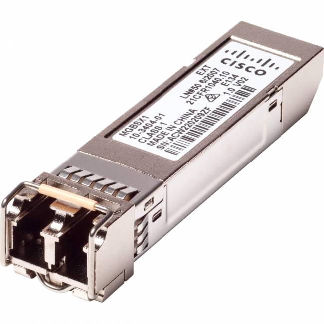 Трансивер Cisco MGBSX1 — для бизнеса и офиса Трансивер Cisco MGBSX1 — для бизнеса и офиса