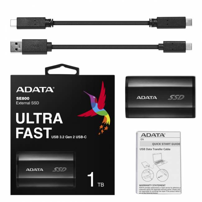 Твердотельный накопитель ADATA SE800 — для бизнеса и офиса Твердотельный накопитель ADATA SE800 — для бизнеса и офиса