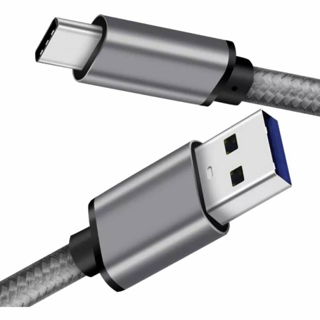 Кабель-адаптер USB 3.1 Type-Cm --> USB 3.0 Am, 2метра  Telecom <TC403M-2M> Адаптер-переходник Telecom USB 3.1 Type C M/USB 3.0 Type A M(TC403M-2M) — для бизнеса и офиса