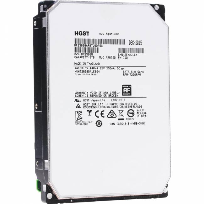 Жесткий диск WD HUH728080ALE604 — для бизнеса и офиса Жесткий диск WD HUH728080ALE604 — для бизнеса и офиса