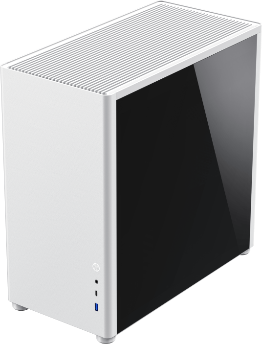 Компьютерный корпус mATX GameMax Spark Full White — для бизнеса и офиса Компьютерный корпус mATX GameMax Spark Full White — для бизнеса и офиса