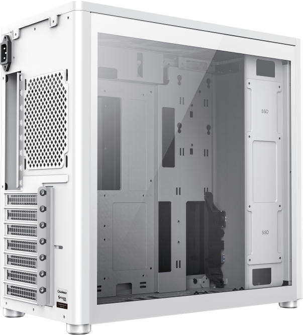 Компьютерный корпус mATX GameMax Spark Full White — для бизнеса и офиса Компьютерный корпус mATX GameMax Spark Full White — для бизнеса и офиса