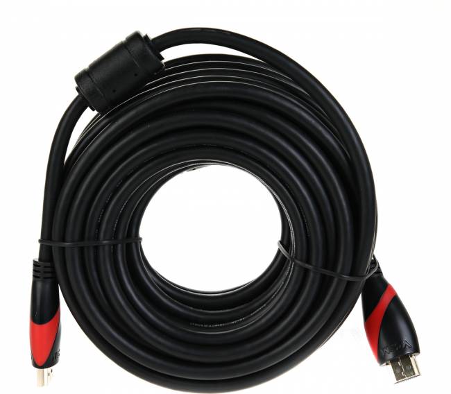 Кабель HDMI 19M/M ver. 2.0, 2 фильтра, 10m VCOM <CG525D-R-10.0> VCOM HDMI (m) - HDMI (m) 10м — для бизнеса и офиса