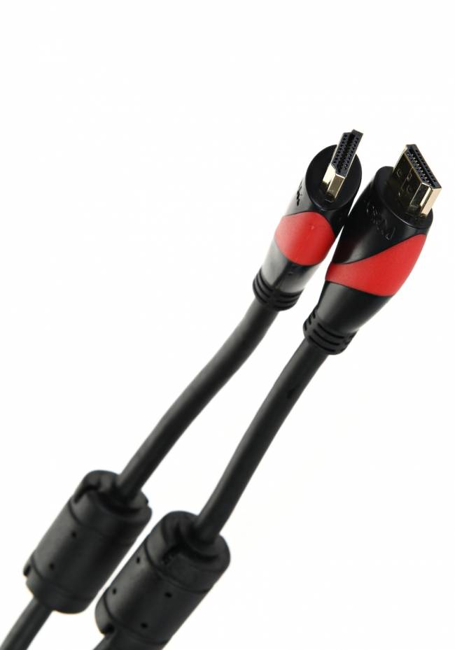 Кабель HDMI 19M/M ver. 2.0, 2 фильтра, 10m VCOM <CG525D-R-10.0> VCOM HDMI (m) - HDMI (m) 10м — для бизнеса и офиса