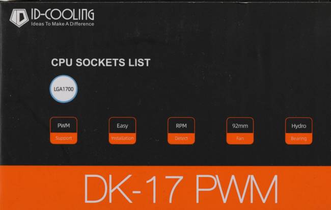 Устройство охлаждения(кулер) ID-COOLING DK-17 PWM — для бизнеса и офиса Устройство охлаждения(кулер) ID-COOLING DK-17 PWM — для бизнеса и офиса