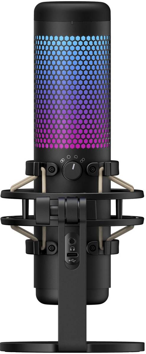 Микрофон HyperX QuadCast S — для бизнеса и офиса