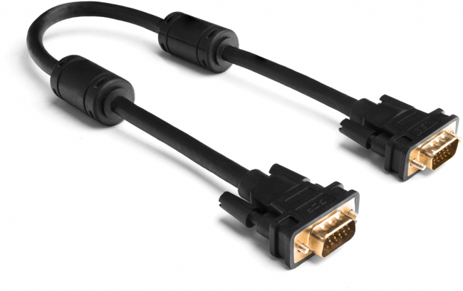 Greenconnect Кабель SVGA 10.0м чёрный, позолоченные контакты, ферритовые кольца, OD8.0mm. 15M / 15M Premium GCR-VM2VM2-10.0m, 28/28 AWG, двойной экран Greenconnect VGA (m) - VGA (m) 10м — для бизнеса и офиса Greenconnect Кабель SVGA 10.0м чёрный, позолоченные контакты, ферритовые кольца, OD8.0mm. 15M / 15M Premium GCR-VM2VM2-10.0m, 28/28 AWG, двойной экран Greenconnect VGA (m) - VGA (m) 10м — для бизнеса и офиса