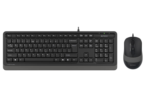 Клавиатура + мышь A4Tech Fstyler F1010 клав:черный/серый мышь:черный/серый USB Multimedia (F1010 GRE F1010 GREY A4Tech F1010 GREY — для бизнеса и офиса Клавиатура + мышь A4Tech Fstyler F1010 клав:черный/серый мышь:черный/серый USB Multimedia (F1010 GRE F1010 GREY A4Tech F1010 GREY — для бизнеса и офиса