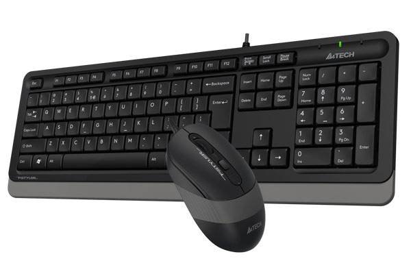 Клавиатура + мышь A4Tech Fstyler F1010 клав:черный/серый мышь:черный/серый USB Multimedia (F1010 GRE F1010 GREY A4Tech F1010 GREY — для бизнеса и офиса Клавиатура + мышь A4Tech Fstyler F1010 клав:черный/серый мышь:черный/серый USB Multimedia (F1010 GRE F1010 GREY A4Tech F1010 GREY — для бизнеса и офиса