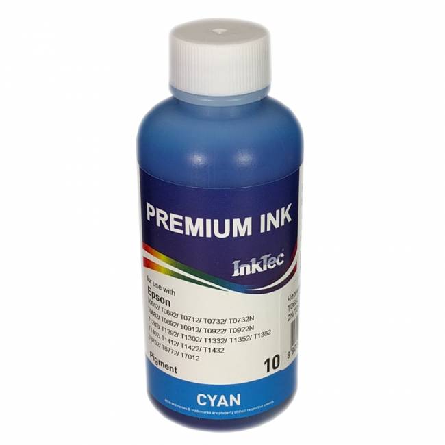 Чернила InkTec (E0013) для Epson Stylus SX425/T26/TX419, Пигм., C, 0,1 л. (ориг.фасовка) — для бизнеса и офиса Чернила InkTec (E0013) для Epson Stylus SX425/T26/TX419, Пигм., C, 0,1 л. (ориг.фасовка) — для бизнеса и офиса
