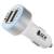 GCR Автомобильное зарядное устройство на 2 USB порта 4.8A, белое, LED индикация, GCR-51984 Greenconnect 2 USB 4.8A GCR-51984 — для бизнеса и офиса